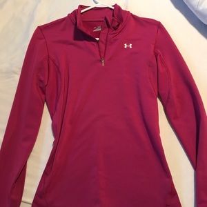 Under Armour Cold Gear Long Sleeve Pink Shirt